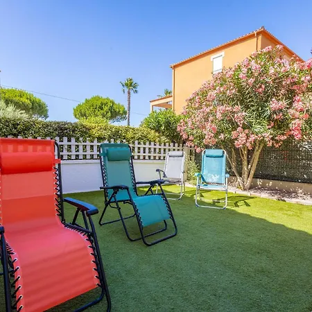 Confortable Pavillon Avec Jardin A 900m De La Nyaraló Valras-Plage